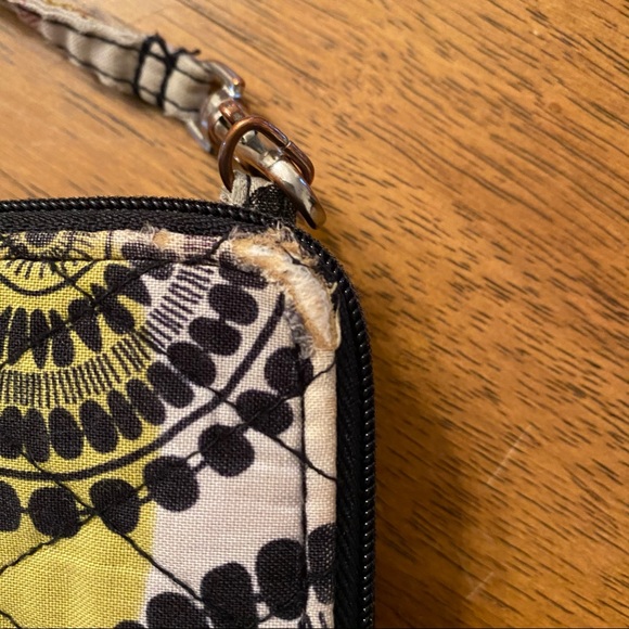 Vera Bradley Cocoa moss double zipper wallet - Picture 7 of 16